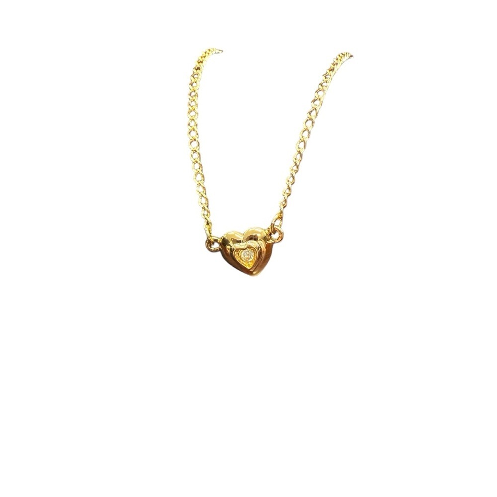 Avon Goldtone “Heartfelt” anklet size large NIB vintage 1992
